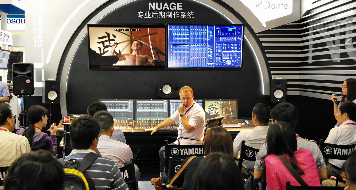 w88win优德专业音响新产品亮相PALM EXPO 2013展会 