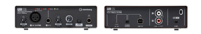 兼容iPad/Mac/PC，实现高品质录音的Steinberg USB音频接口UR12发布