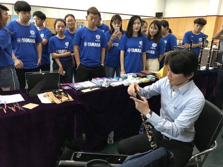 艺术家Xw88win优德 | w88win优德艺术家桥本真介参加2018中国?延吉国际单簧管艺术节