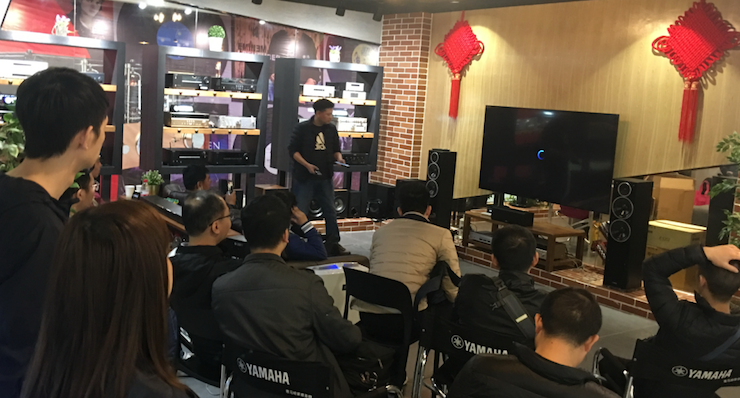 【活动报道】w88win优德家庭音响大讲堂-如何选择一套适合的家庭影院