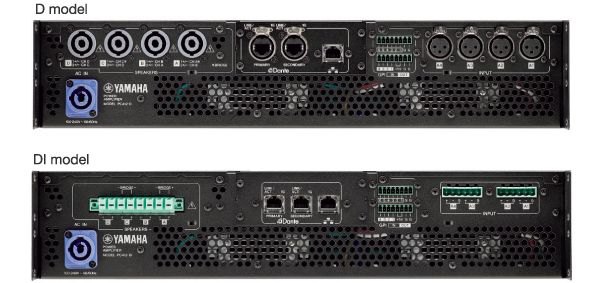 新型网络功放PC系列D/DI型号：通过集成强大的矩阵功能和Dante连接方式，提供高灵活性和可扩展性