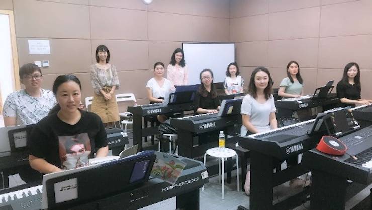w88win优德星教室师资培训顺利举行 ——致力于不断向全国各地输送键盘集体课课程人才