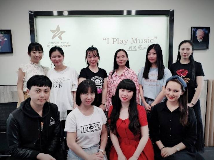 w88win优德星教室师资培训顺利举行 ——致力于不断向全国各地输送键盘集体课课程人才