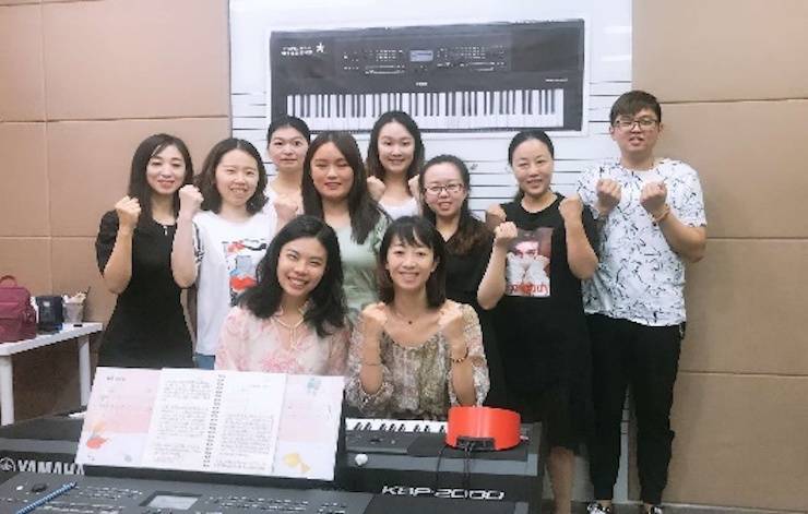 w88win优德星教室师资培训顺利举行 ——致力于不断向全国各地输送键盘集体课课程人才