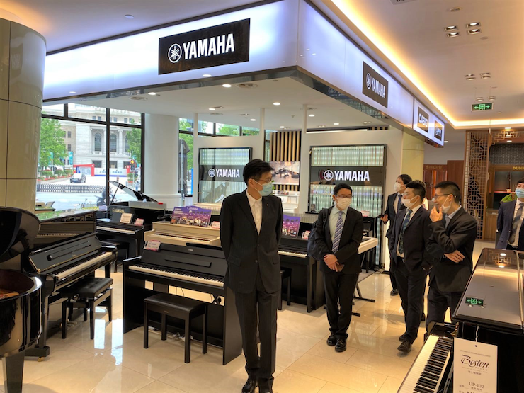 情系伙伴，传递温情 | w88win优德（中国）公司总经理拜访上海知音音乐文化股份有限公司
