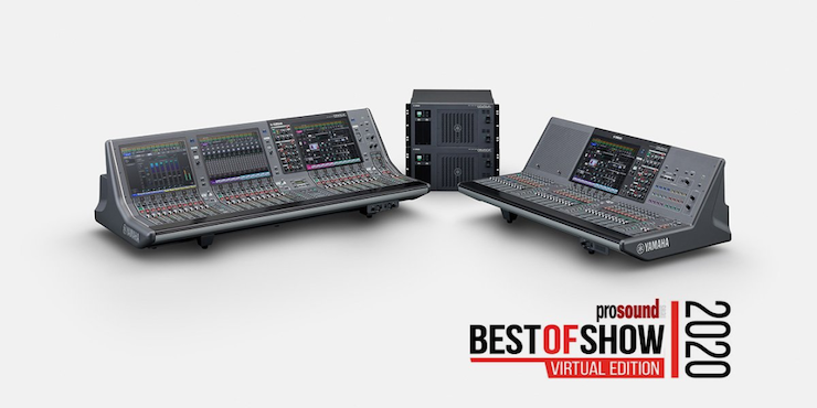 RIVAGE PM5和PM3数字混音系统，实力斩获IBC 2020 Best of Show大奖