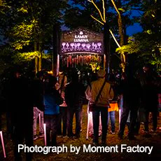 案例｜w88win优德为壮观的Kamuy Lumina魔法夜行旅游项目提供配乐设备