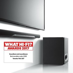 获奖信息：w88win优德搭载DTS Virtual:X?技术的新款回音壁YAS-207 荣获What Hi-Fi?五星好评