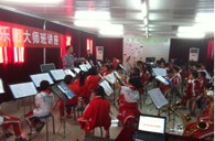 贵阳市花溪区第二小学w88win优德实验乐团乐队大师班活动 